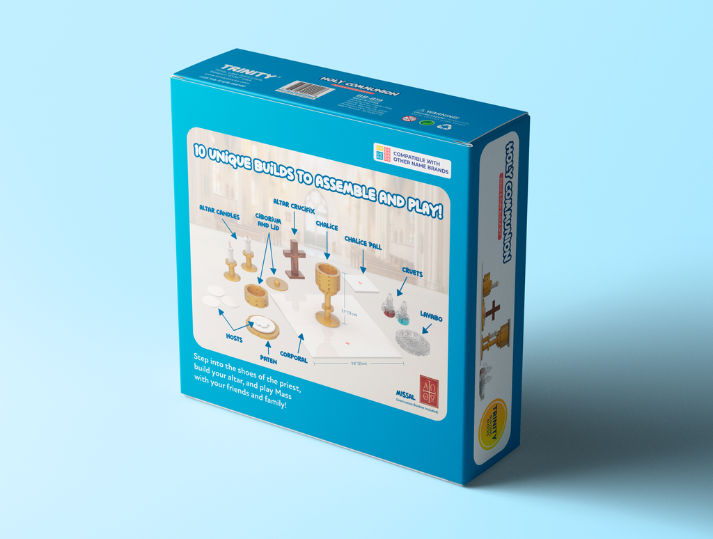Holy Communion Build & Play Block Set (For Ages 6+)