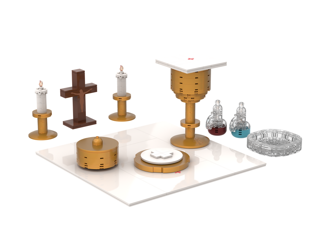 Holy Communion Build & Play Block Set (For Ages 6+)