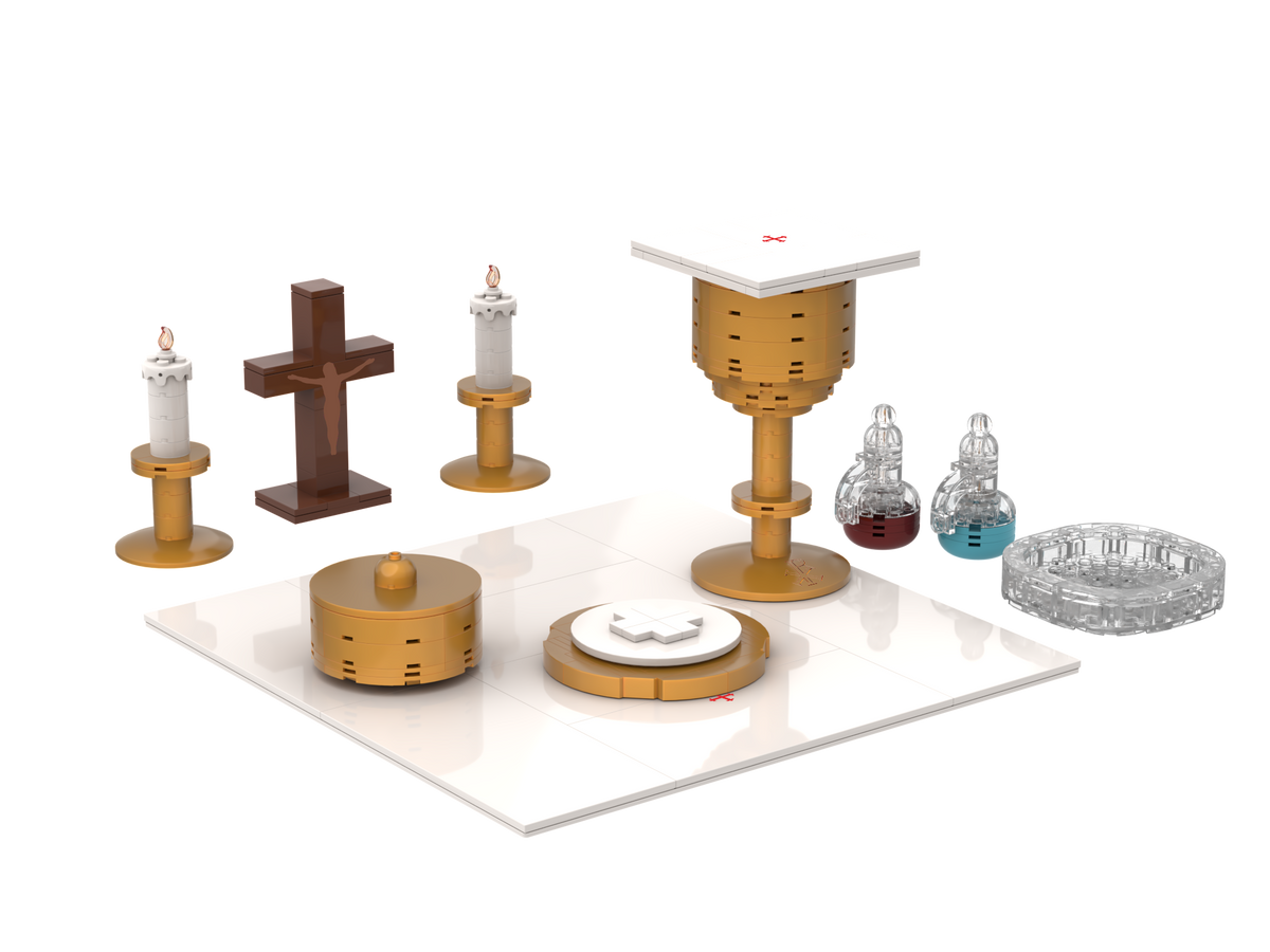 Holy Communion Build & Play Block Set (For Ages 6+)